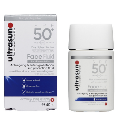 Ultrasun Face Anti-Pigmentation Anti-Ageing Moisturising Sun Protection Fluid PA++++ SPF50+ 40ml