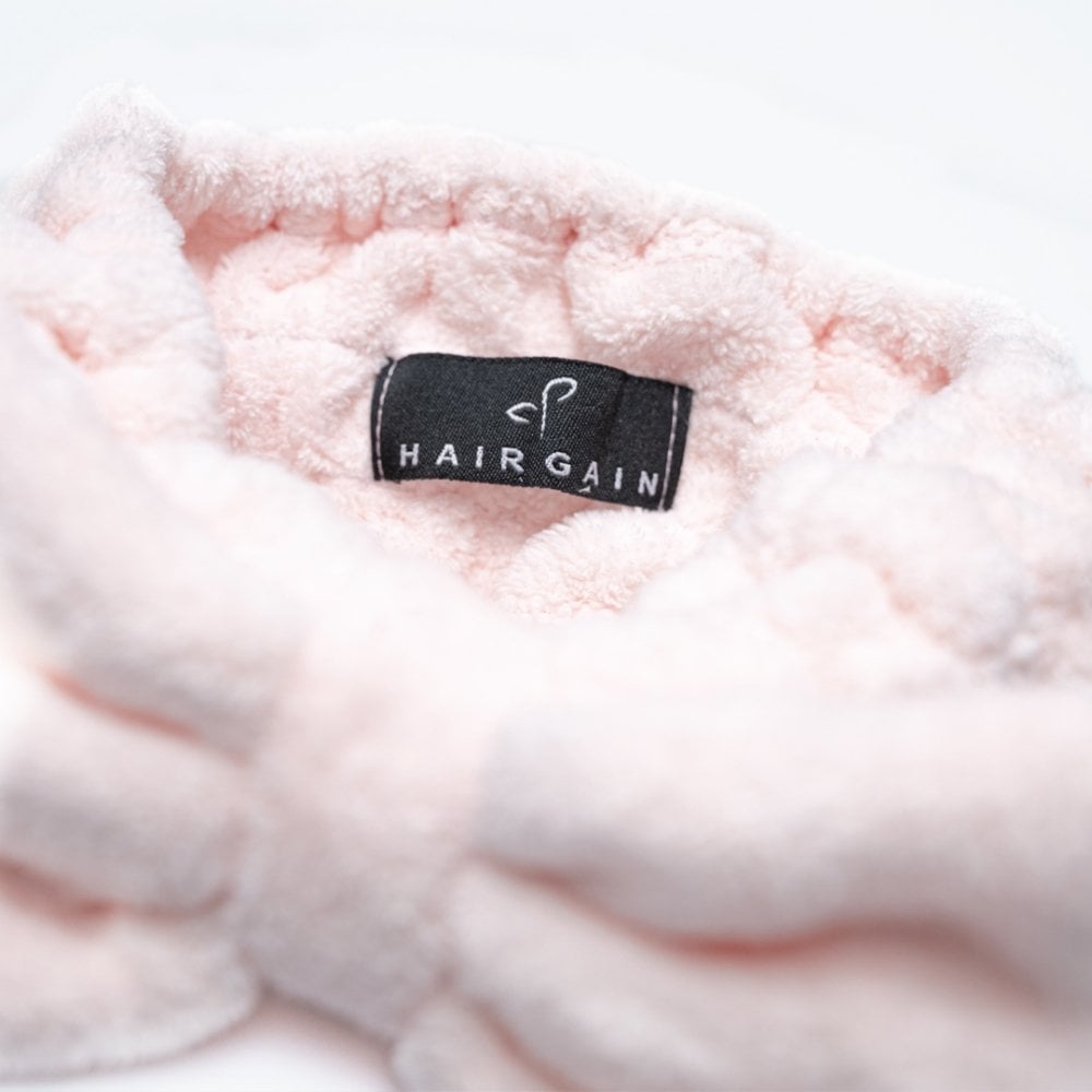Hair Gain Pink Fabric Headband