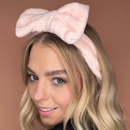 Hair Gain Pink Fabric Headband