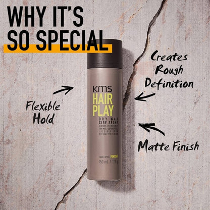 KMS Hair Play Dry Wax 150ml