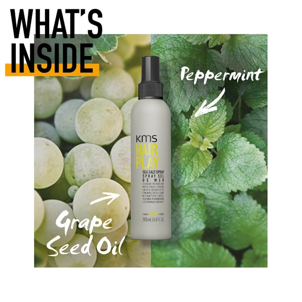 KMS Hair Play Sea Salt Spray 200ml