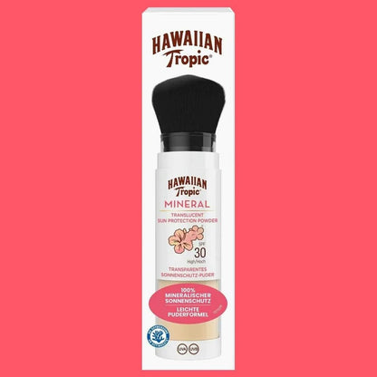 Hawaiian Tropic Mineral Translucent Powder Brush SPF30 4.25g