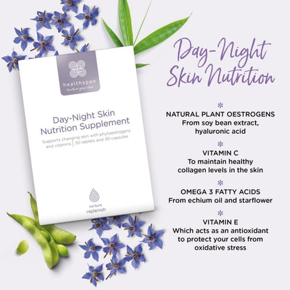Healthspan Day-Night Skin Nutrition Supplement 1 Month Supply