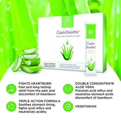Healthspan GastriSoothe Triple Action Heartburn Relief 24 Sachets