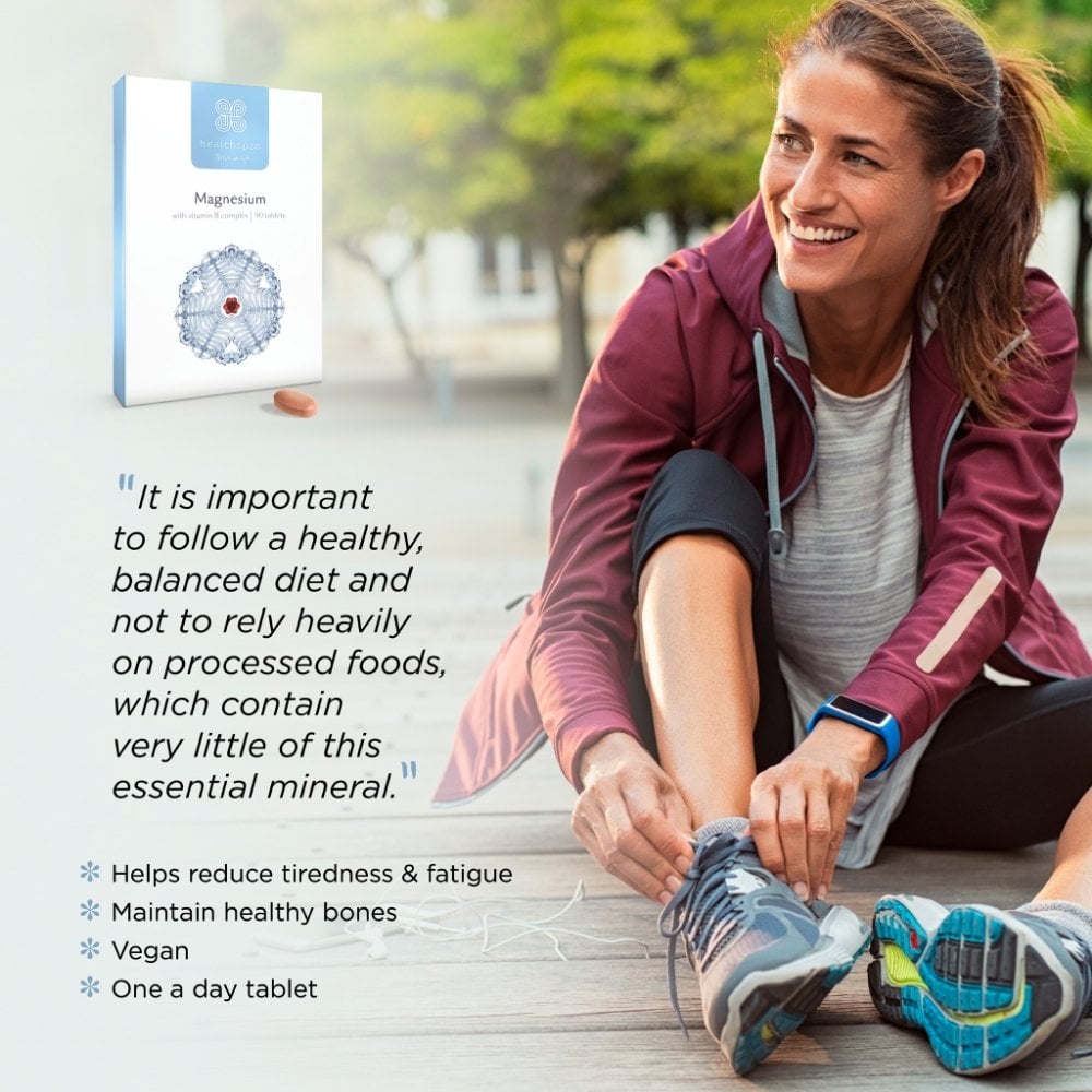 Healthspan Magnesium 375mg 90 Tablets