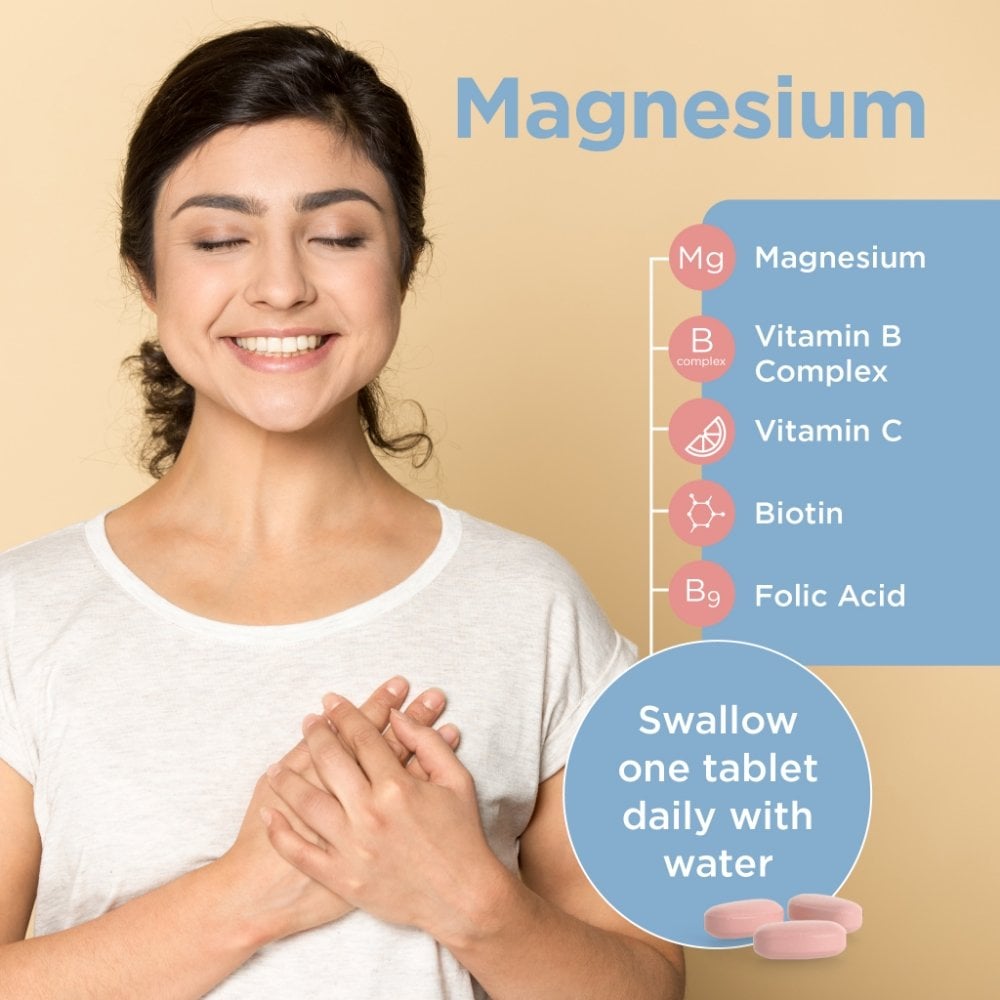 Healthspan Magnesium 375mg 90 Tablets