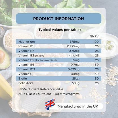 Healthspan Magnesium 375mg 90 Tablets