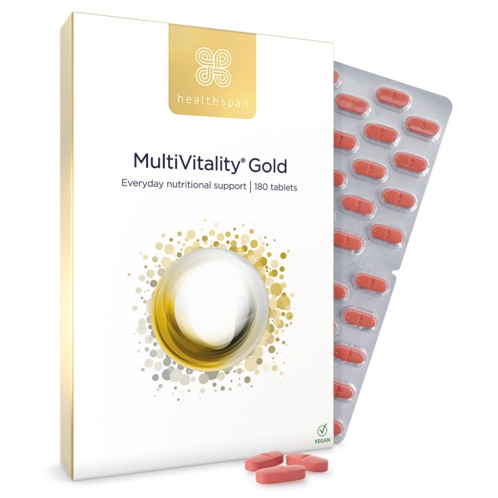 Healthspan MultiVitality Gold 180 Tablets