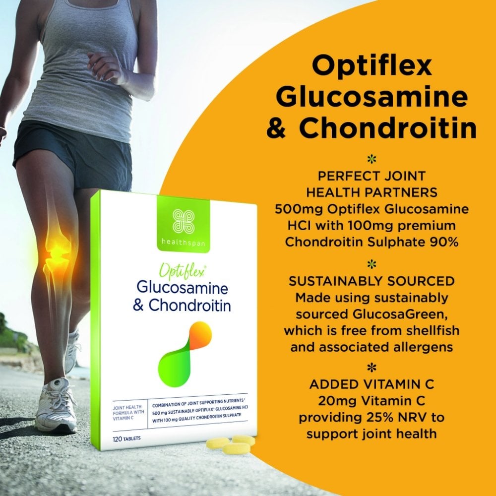 Healthspan Optiflex Glucosamine & Chondroitin 120 Tablets