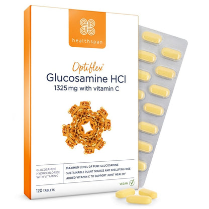 Healthspan Optiflex Glucosamine HCI 1325mg with Vitamin C 120 Tablets