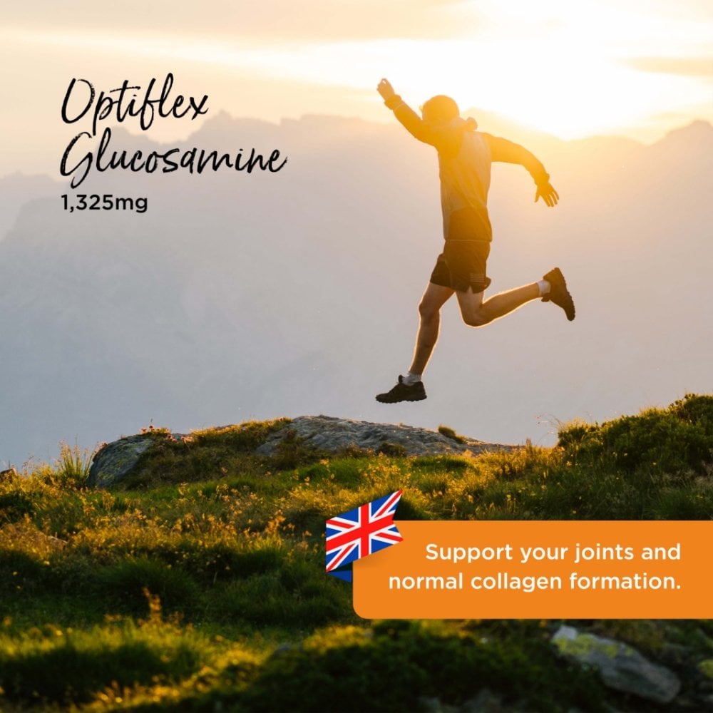 Healthspan Optiflex Glucosamine HCI 1325mg with Vitamin C 120 Tablets