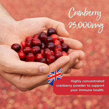 Healthspan Super Strength Cranberry 25,000mg 60 Capsules