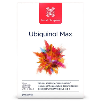 Healthspan Ubiquinol Max 60 Capsules