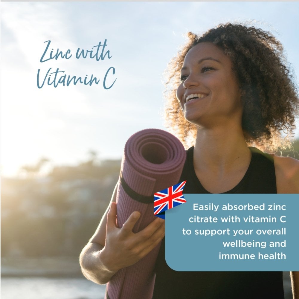 Healthspan Zinc with Vitamin C 360 Tablets