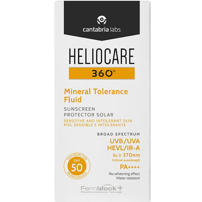 Heliocare 360° Mineral Tolerance Fluid SPF50+ 50ml