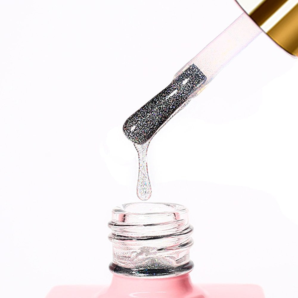 Glitterbels HEMA-Free No Wipe Top Coat Holo 17ml