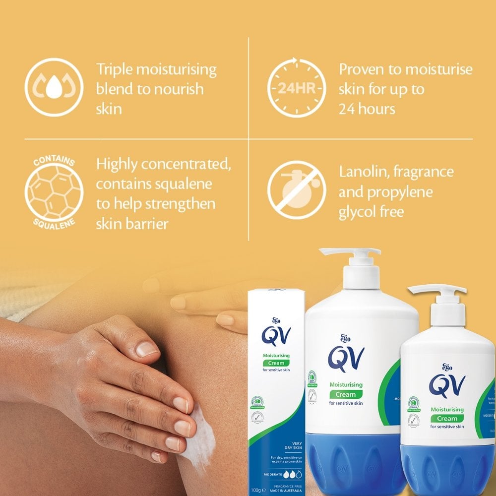 QV Skincare High Concentration Moisturising Cream 1050g