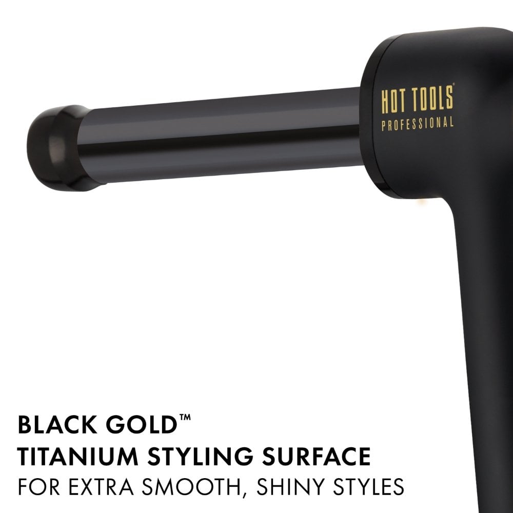 Hot Tools Black Gold 24k Curl Bar 25mm