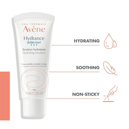 Avene Hydrance Light Hydrating Emulsion Moisturiser 40ml