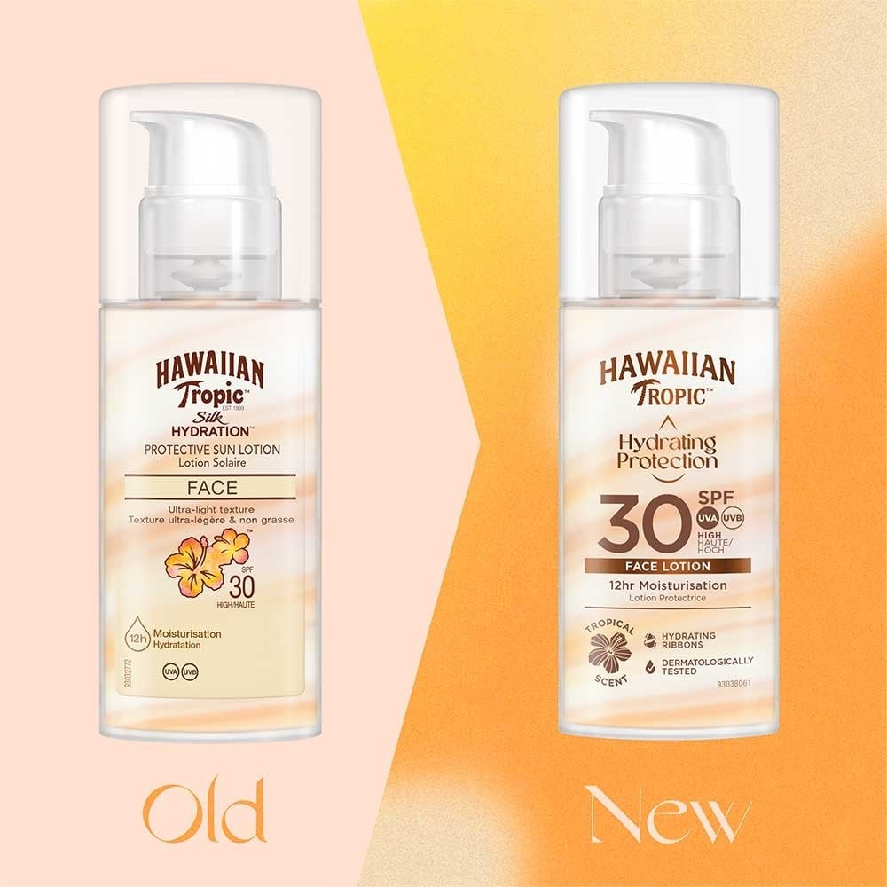 Hawaiian Tropic Hydrating Protection Face Lotion SPF30 50ml