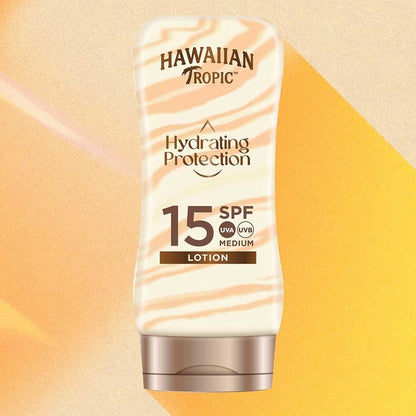 Hawaiian Tropic Hydrating Protection Sun Lotion SPF15 180ml