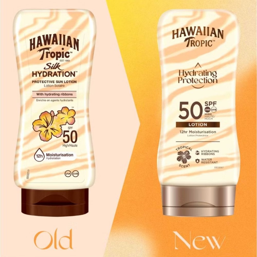 Hawaiian Tropic Hydrating Protection Sun Lotion SPF50 180ml