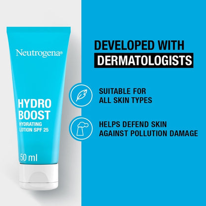 Neutrogena Hydro Boost Hydrating Lotion SPF25 50ml