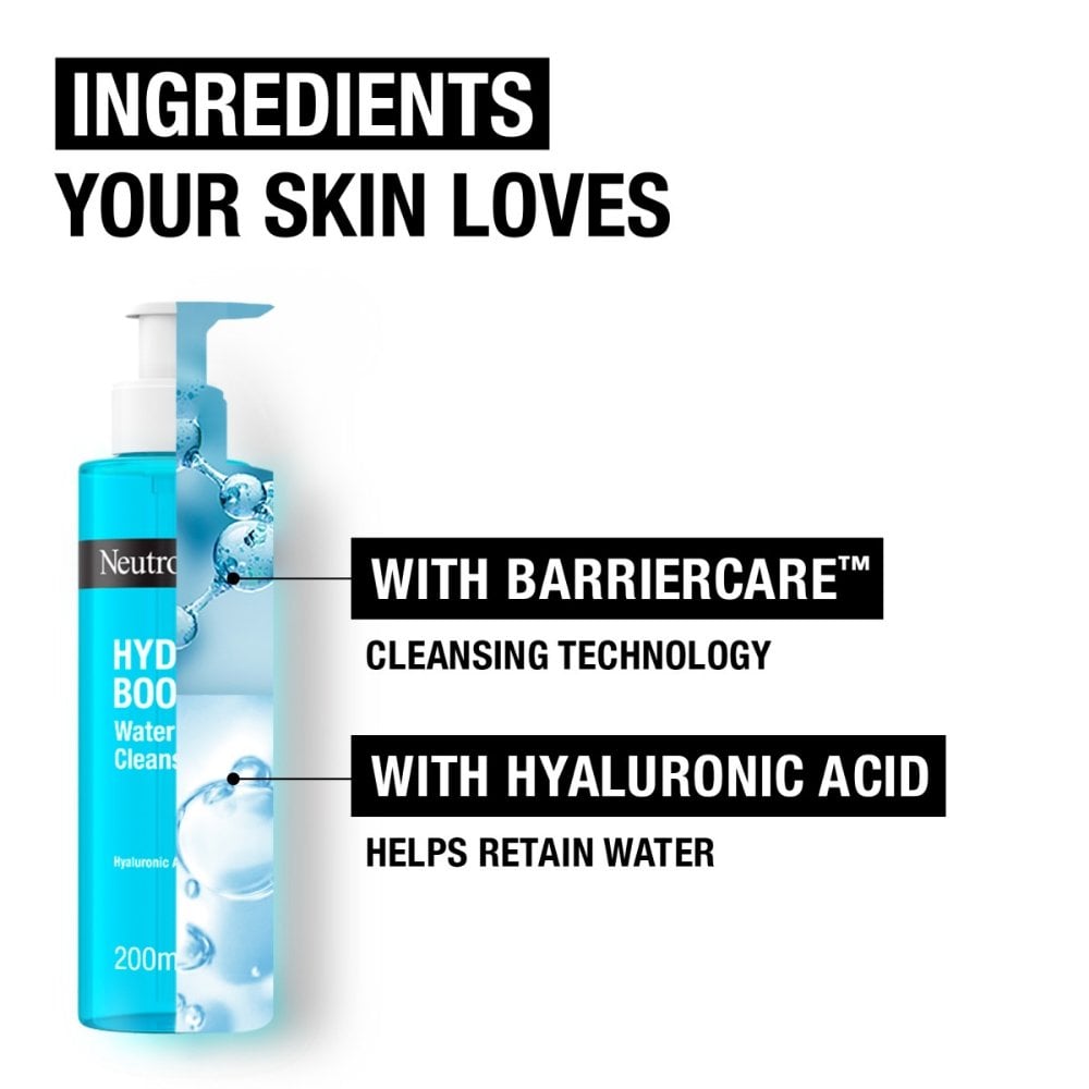 Neutrogena Hydro Boost Water Gel Cleanser 200ml