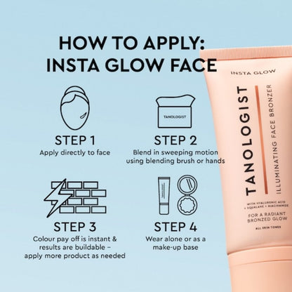 Tanologist Insta Glow Illuminating Face Bronzer 60ml