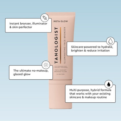 Tanologist Insta Glow Illuminating Face Bronzer 60ml