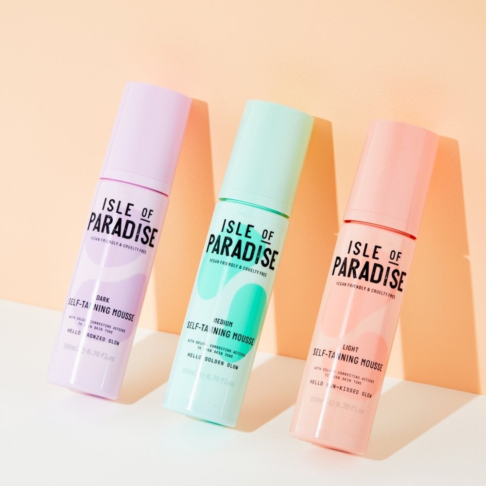 Isle Of Paradise Self-Tanning Mousse Medium 200ml