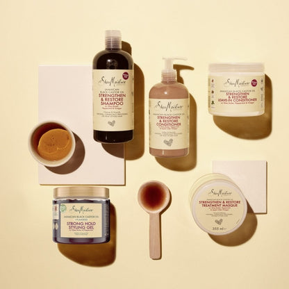 Shea Moisture Jamaican Black Castor Oil & Flaxseed Strong Hold Styling Gel 431ml