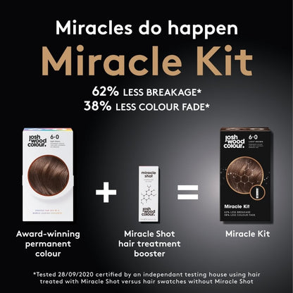 Josh Wood Colour 5.0 Dark Brown Colour Miracle Permanent Colour Kit