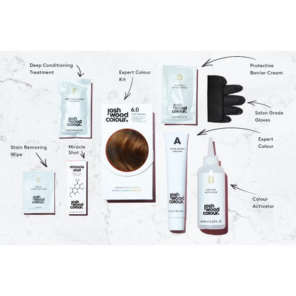 Josh Wood Colour 6.0 Light Brown Colour Miracle Permanent Colour Kit
