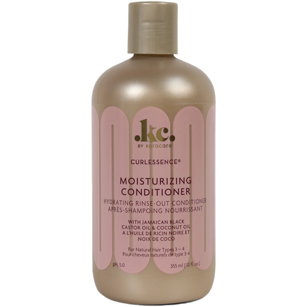KeraCare Curlessence Moisturising Shampoo & Moisturising Rinse-Out Conditioner Twin 2 x 355ml
