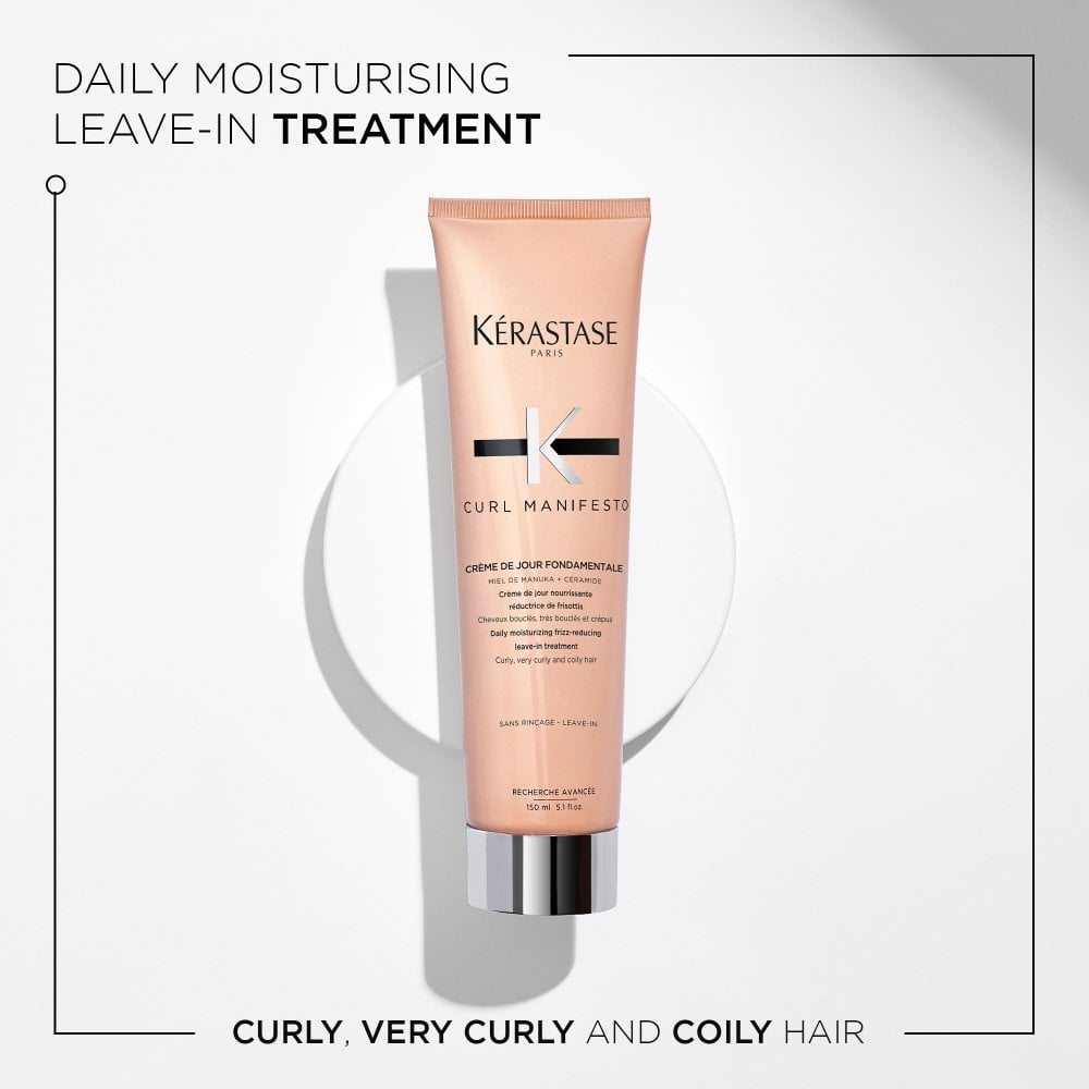 Kérastase Curl Manifesto Creme De Jour Fondamentale Frizz-Reducing Leave-In Treatment 150ml