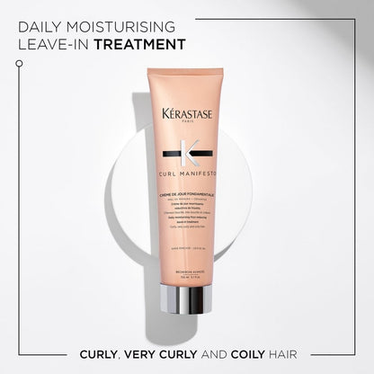 Kérastase Curl Manifesto Creme De Jour Fondamentale Frizz-Reducing Leave-In Treatment 150ml
