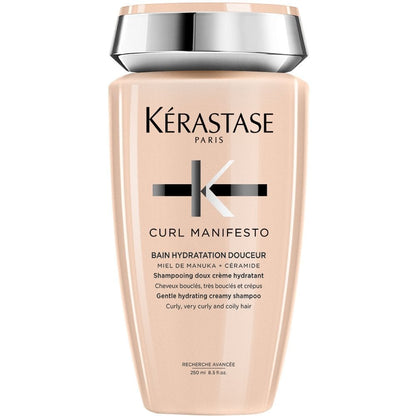 Kérastase Curly Manifesto Bain Hydration Gentle Hydrating Creamy Shampoo 250ml & Mask 200ml Twin