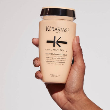 Kérastase Curly Manifesto Bain Hydration Gentle Hydrating Creamy Shampoo 250ml & Mask 200ml Twin