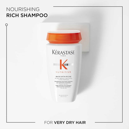 Kérastase Nutritive Bain Satin Riche High Nutrition Rich Shampoo 250ml