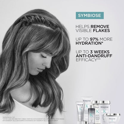 Kérastase Symbiose Bain Creme Anti-Pelliculaire Moisturising Anti-Dandruff Cellular Shampoo 250ml