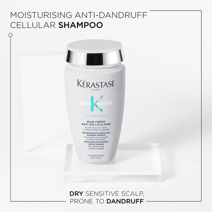 Kérastase Symbiose Bain Creme Anti-Pelliculaire Moisturising Anti-Dandruff Cellular Shampoo 250ml