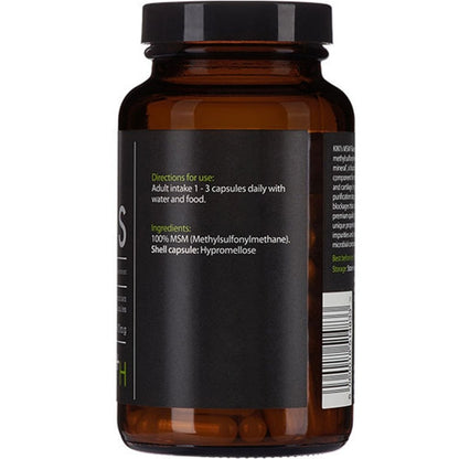 Kiki Health Natural Sulphur MSM Flakes 100 Vegicaps