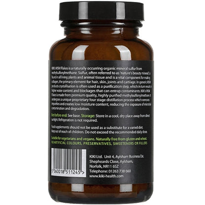 Kiki Health Natural Sulphur MSM Flakes 200g