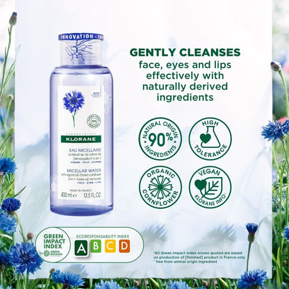 Klorane Soothing Micellar Cleanser 400ml