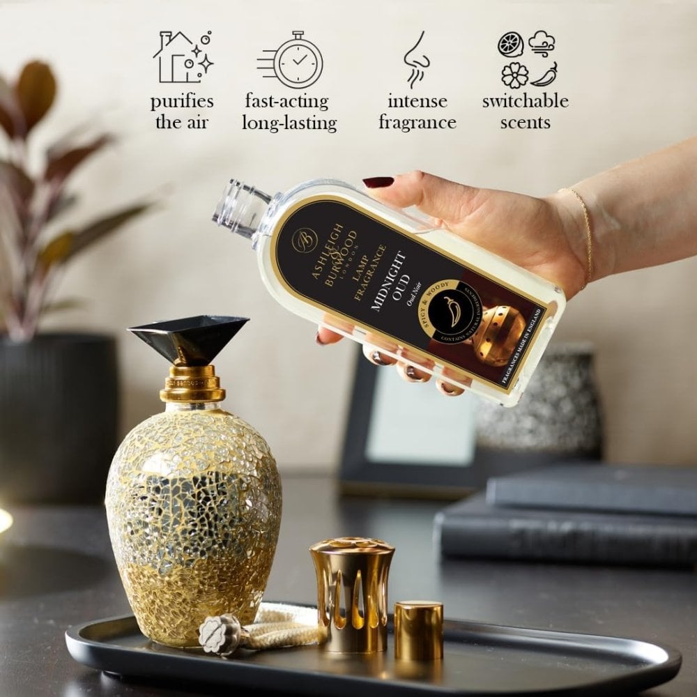 Ashleigh & Burwood Lamp Fragrance Midnight Oud 500ml