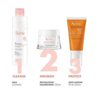 Avene Les Essentiels Revitalising Nourishing Cream Moisturiser 50ml