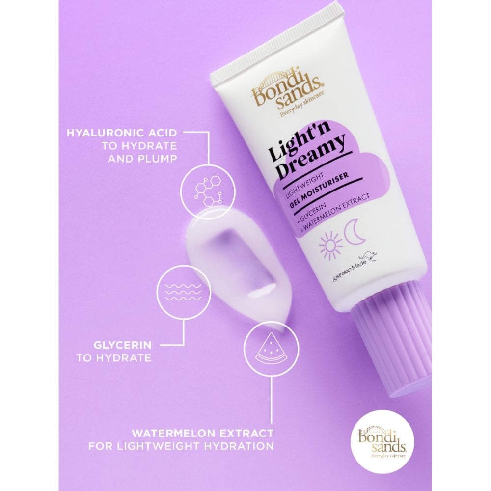 Bondi Sands Light'n Dreamy Lightweight Gel Moisturiser 50ml