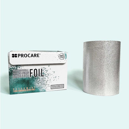 Procare Lite Silver Embossed Hair Foil 150mm x 100mtr