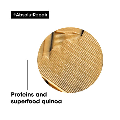 L'Oreal Professionnel Serie Expert Absolut Repair Protein + Gold Quinoa Instant Resurfacing Mask 500ml